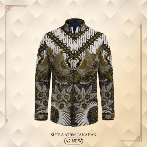 Kemeja Batik Sutra Tanahan | Batik Mas Agunx Q – Pekalongan