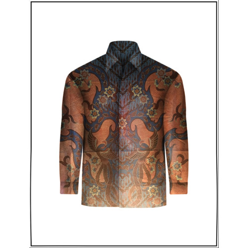 Kain Batik Tulis Sarimbit Motif Sambutan Burung Phoenix | Jamarot Batik Pekalongan