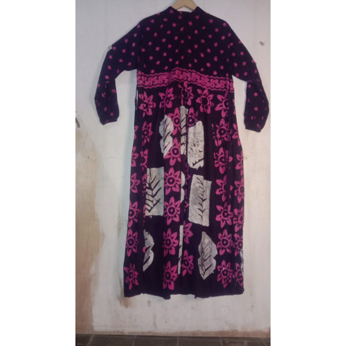 Gamis Cap Motif Kontemporer