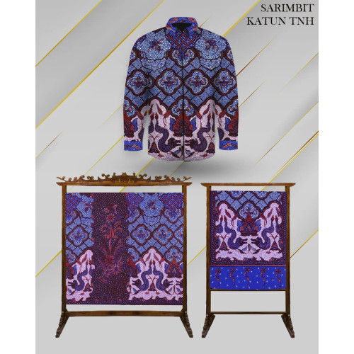 Sarimbit Katun Tanahan – Batik Rizal Pekalongan