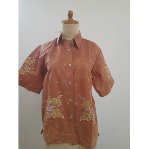 Kemeja Batik Tulis – Warna Biru
