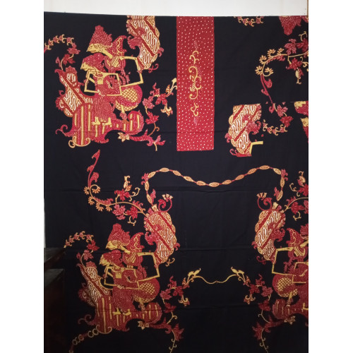 Kain Tulis Katun Pola Kemeja – Motif Pesisiran