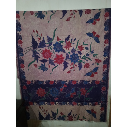 Kain Panjang Tulis Katun Primisima – Motif Hokokai
