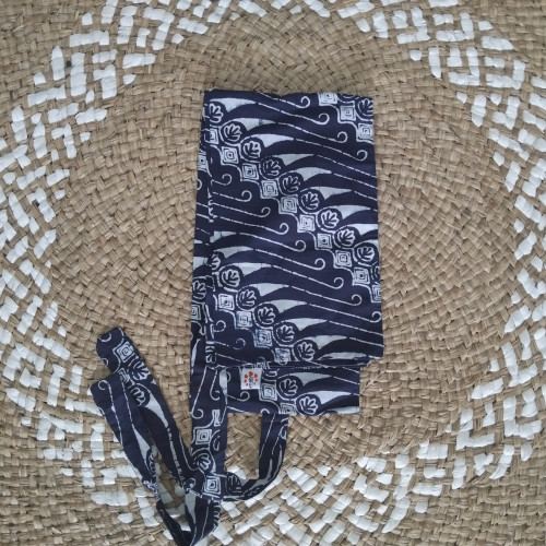 Belt Batik Motif Lereng Sintung – Warna Dongker