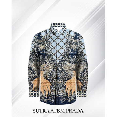 Pola Kemeja Sutra ATBM Prada – Batik Triyuli PKL5